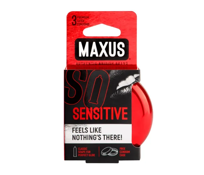 Презервативы Maxus Sensitive ультратонкие