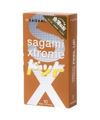 Sagami Xtreme Feel Up, 10 шт (Рельефная поверхность)
