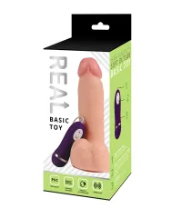 Секс-вибратор REAL (10 режимов, PVC)