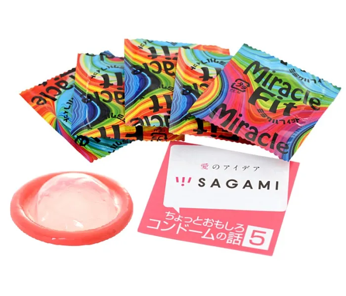 Ультратонкие латексные презервативы Sagami Miracle Fit