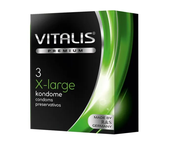 Большие презервативы из линейки Vitalis (ФРГ)