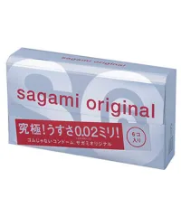 Sagami original - шесть сверхтонких презервативов