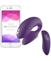 Парный вибратор We-Vibe Chorus (устойчивая фиксация, сенсорный турбо-пульт)