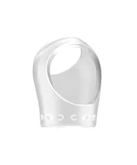 Эрекционное кольцо-насадка на пенис с подхватом мошонки Sono №45