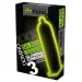 Condoms Domino Neon Green – светящиеся в темноте презервативы