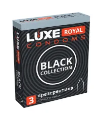 Презервативы чёрные от Luxe