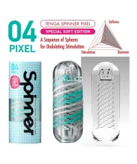 Tenga Spinner Pixel Special SOFT Edition- мягкая версия популярного спиннера
