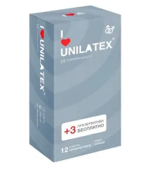 Unilatex Ребристые презервативы