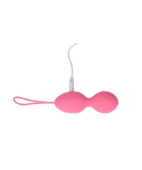 Шарики - "восьмерка" Ridged Vibrating Bullet-Pink