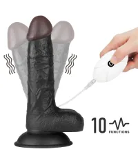 Вибрирующий Easy Strapon Set 7.0’’ Black