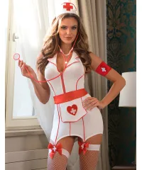 Платье-корсаж медсестры. Костюм просто Вау!