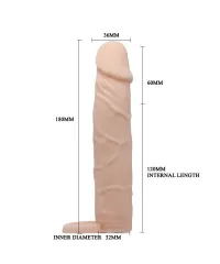 Pretty Love Penis Extension 7" - удлинитель пениса