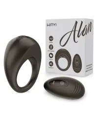 Вибрирующее кольцо Alan на пенис + пульт управления
