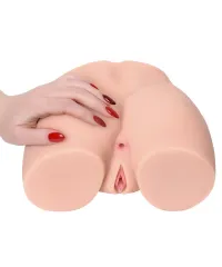 Корейский мастурбатор Kokos Cherry с вибрацией, ротацией (и стонами по желанию)