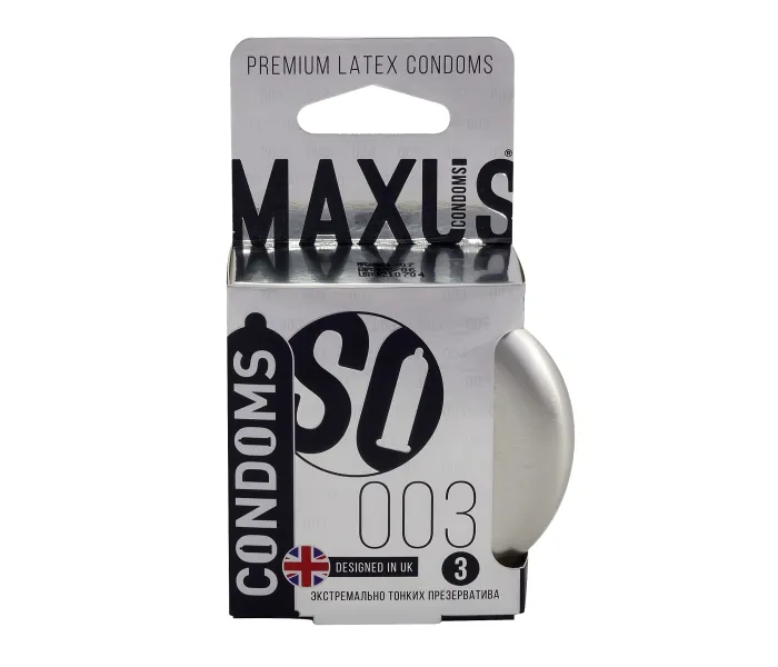 Maxus 003 самые тонкие латексные
