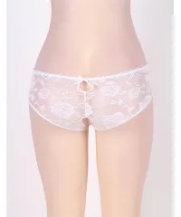 Белые трусики Sexy Open Crotch