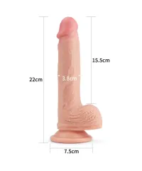 8.5’’ Пенис из двухслойного силикона с мягкой головкой