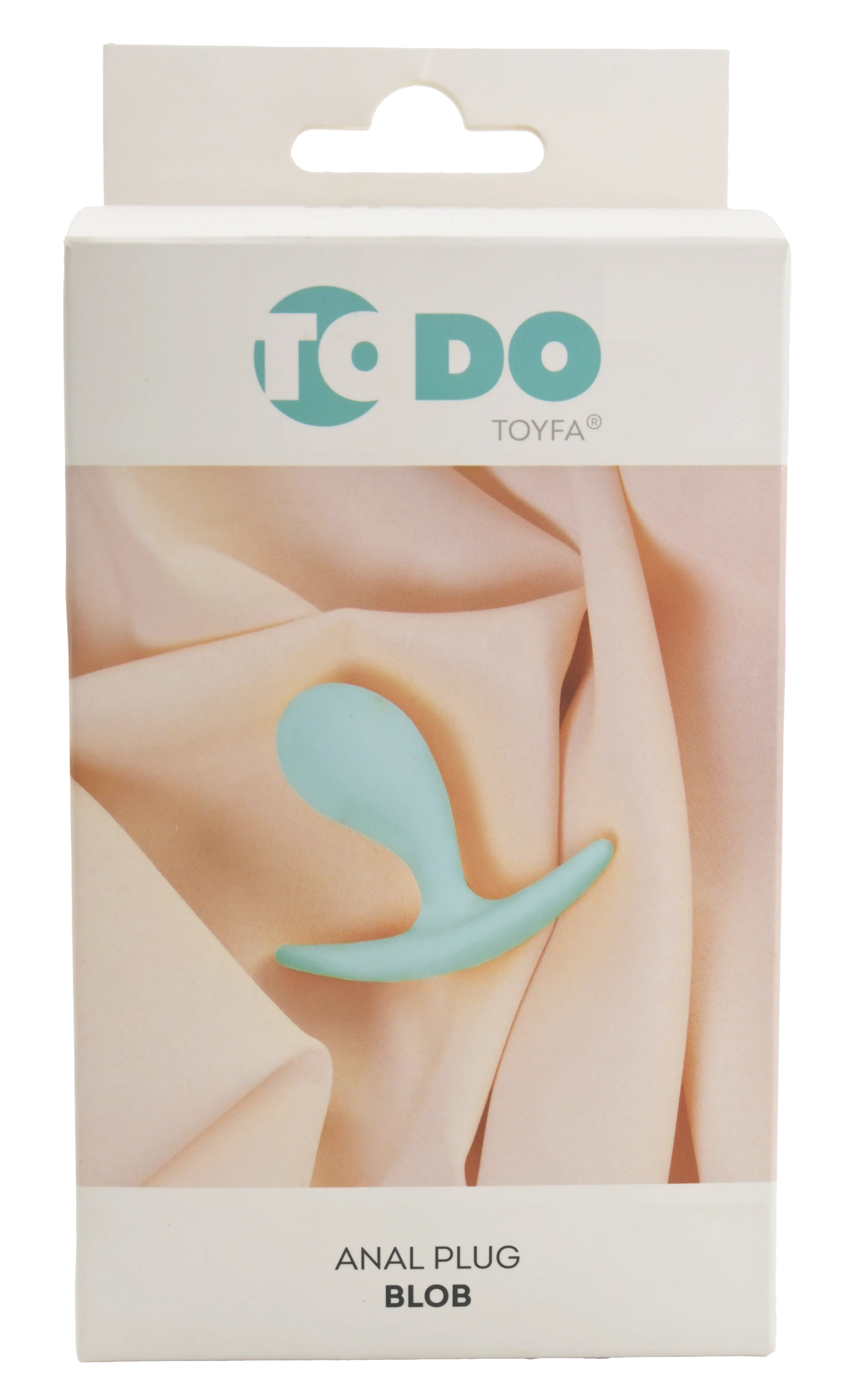 Упаковка анальной втулки TODO Blob голубой