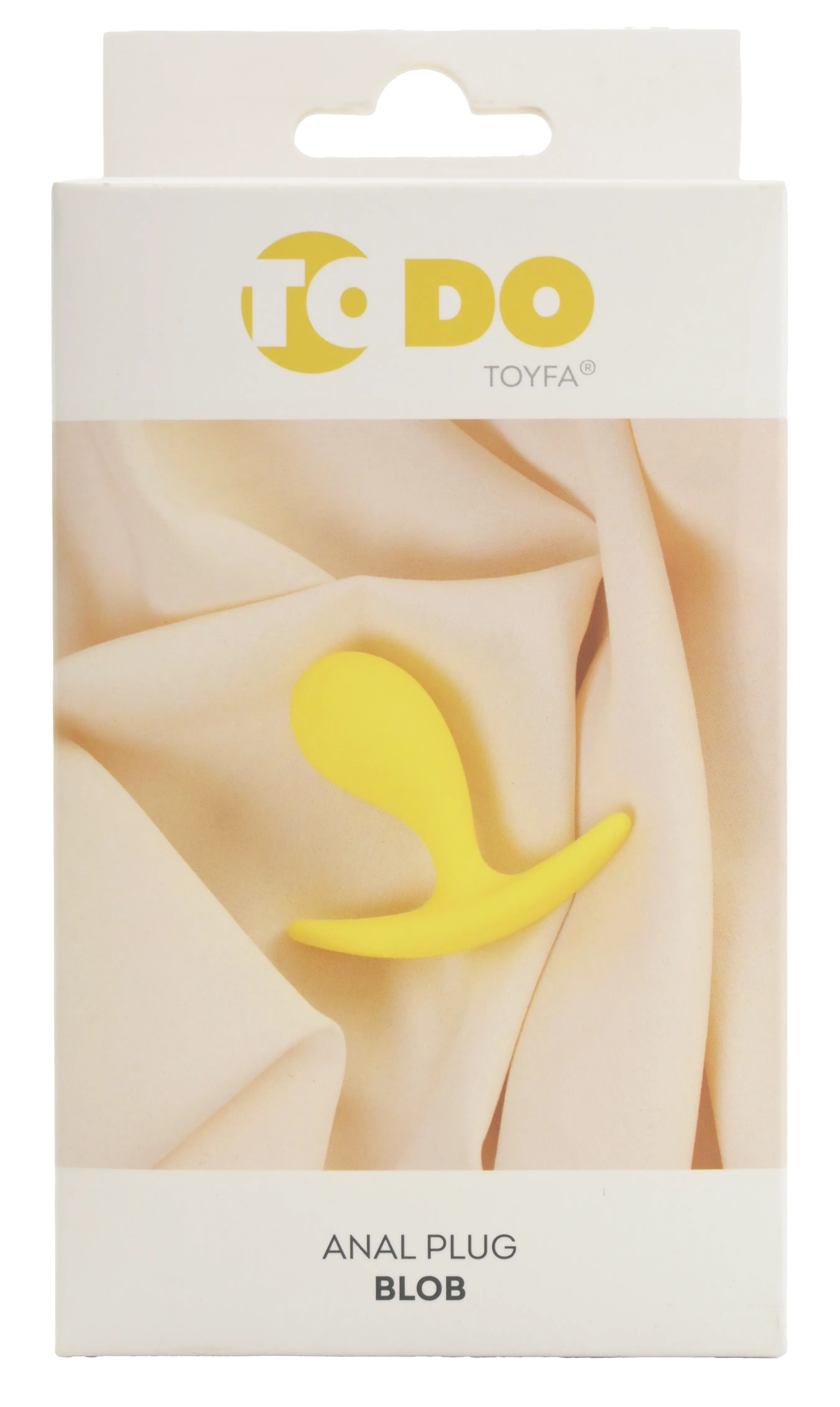 Упаковка анальной втулки TODO Blob желтой