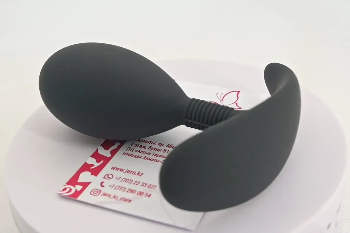 Обзорное видео анальной пробки Black Mont Size M