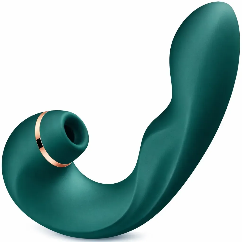 Вибратор, пульсатор и вакуумник - тройное удовольствие в одной игрушке!