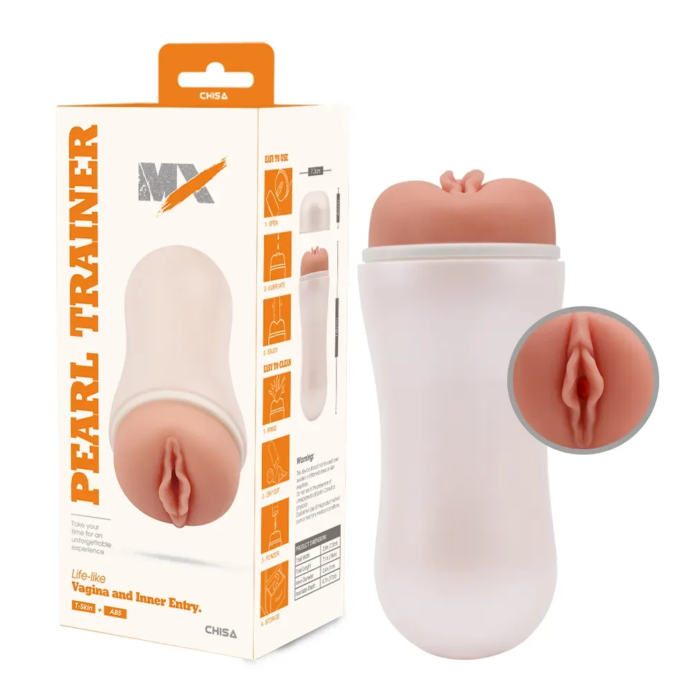 Pearl Trainer Мастурбатор-вагина в пластиковом футляре