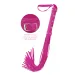 Deluxe Whip Pink - замшевая плеть для БДСМ - забав