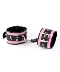 Sitabella Black&Rose Handcuffs Bdsm - кожаные наручники