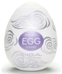 Нежное Облачко (Cloudy) от Tenga - мини-мастурбатор из коллекции Eggs