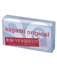 Sagami original - шесть сверхтонких презервативов