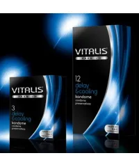 Презервативы Vitalis Premium Delay&Cooling