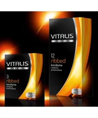 Презервативы Vitalis Premium Ribbed