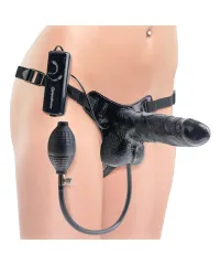 Страпон Inflatable Vibrating 6"